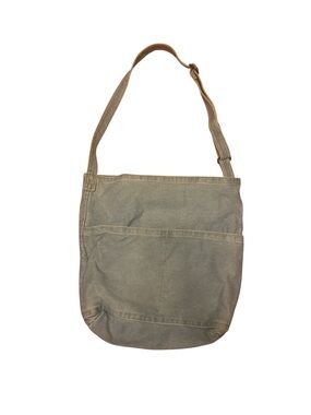 Denim Crossbody Tote Bag